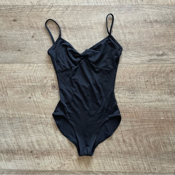 Mirella Black Leotard - Picture 1 of 3